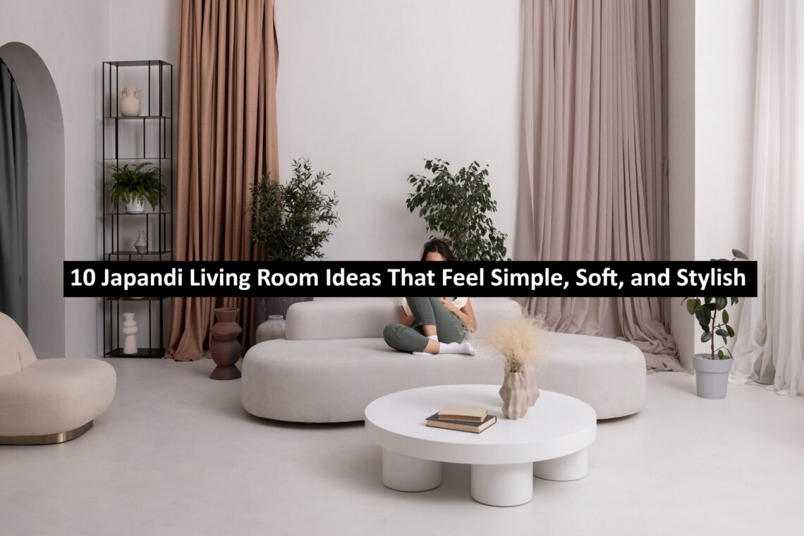10 Japandi Living Room Ideas That Feel Simple, Soft, and Stylish